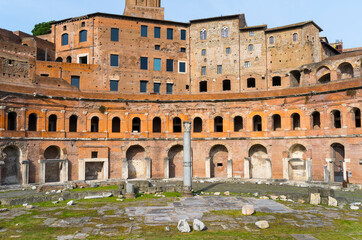 Trajan's Market, Trajan's Forum, Imperial Forums, Rome, Italy, Europe