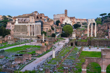Obraz premium Roman Forum, Rome, Italy, Europe