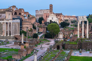Obraz na płótnie Canvas Roman Forum, Rome, Italy, Europe