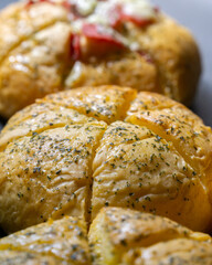 Korean Garlic Cheese Bread in Indonesia