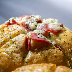 Korean Garlic Cheese Bread in Indonesia