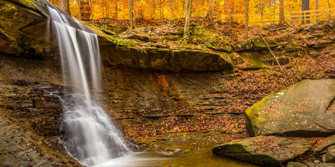 Blue Hen Falls at Cuyahoga Valley National Park