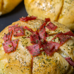 Korean Garlic Cheese Bread in Indonesia