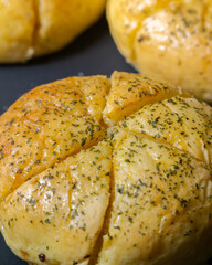 Korean Garlic Cheese Bread in Indonesia