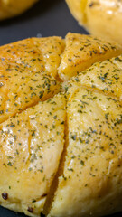 Korean Garlic Cheese Bread in Indonesia