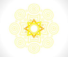 artistic creative floral background