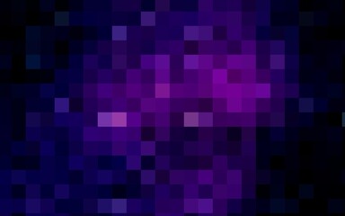 Dark Purple vector polygonal illustration consisting of rectangles. Rectangular design for your business. Creative geometric background in origami style with gradient.