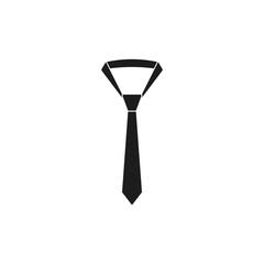 Tie icon. Necktie. Vector. Flat design.