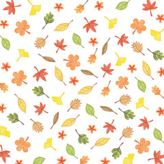 autumn leaves pattern
