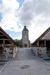 &eacute;glise fleur bois normandie
