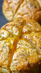 Korean Garlic Bread with Smoked Beef