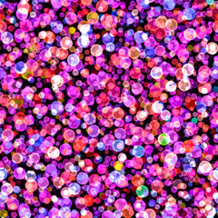 Seamless purple bokeh background. Blurred background.