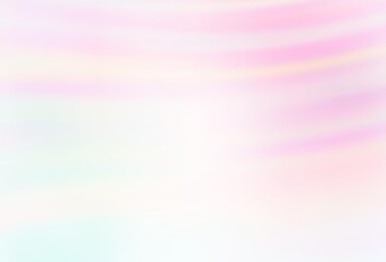 Light Pink, Yellow vector blurred shine abstract texture.