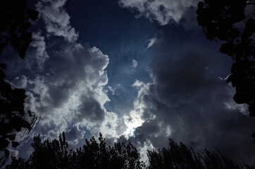 Beautiful clouds in the sky, taken in Dalian, Liaoning, China