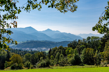 Panorama Chiemgau Alps