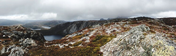 landscape from  cradle mountain 