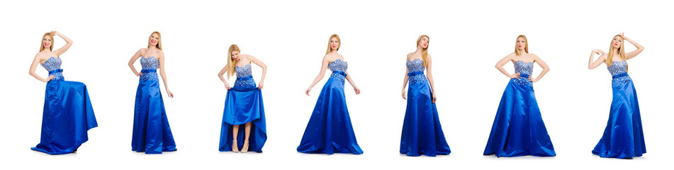 Woman in fashion clothing concept