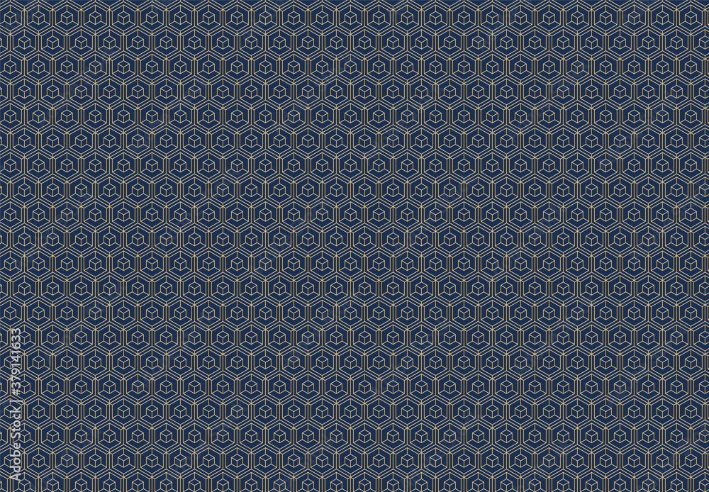 Poster abstract geometric pattern. seamless vector background.