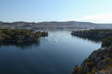 Channel of St. Anthony near Sibenik, Croatia