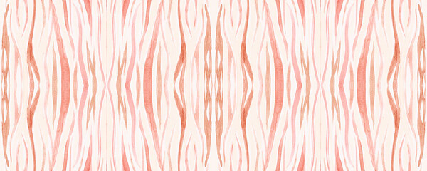 Seamless Stripes Ornament. Pink Fashion Safari 