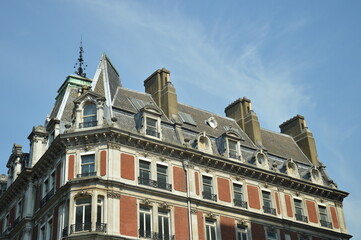 Fototapeta na wymiar Houses in London.