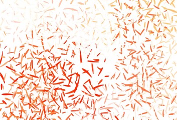 Light Red vector background with straight lines.