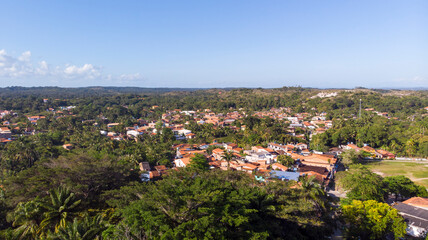 Fototapeta na wymiar Ilha de Boipeba Vista de Cima