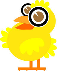 cartoon, illustration, bird, cute, animal,