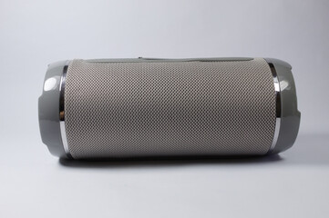 Bluetooth speaker with white background