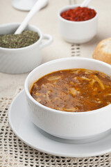red lentil soup