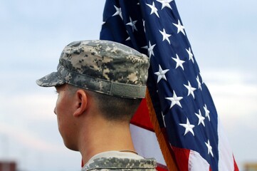 ROTC and Flag