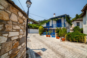 Village of Panagia, Thassos, Greece