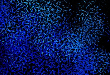 Dark BLUE vector background with straight lines.