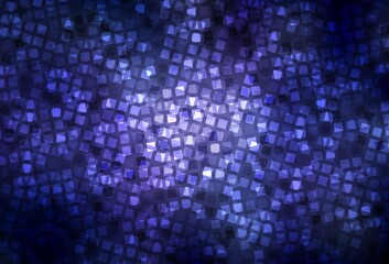 Dark Purple vector backdrop with rhombus.