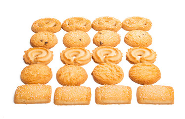 christmas cookies isolated