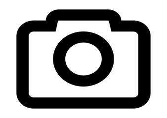 Camera Icon in trendy flat style isolated on grey background. Camera symbol for your web site design, logo, app, UI. Vector illustration,