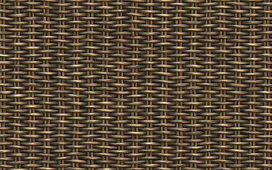 wooden basket weave