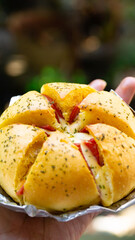 Korean Cream Creese Garlic Bread Indonesia