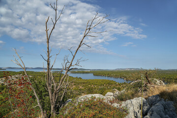 Channel of St. Anthony near Sibenik, Croatia