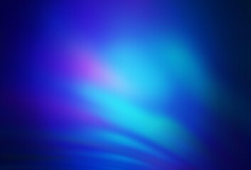 Dark BLUE vector blurred shine abstract texture.