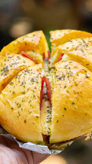 Korean Cream Creese Garlic Bread Indonesia