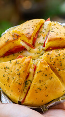 Korean Cream Creese Garlic Bread Indonesia