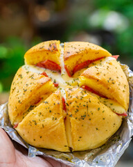 Korean Cream Creese Garlic Bread Indonesia