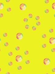 Seamless pattern of multicolored 
watercolor figures. Great for decorating textiles, 
fabrics, scrapbooking and packaging,
 and for any other design.