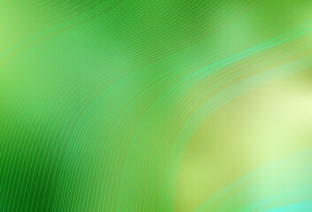Light Green, Yellow vector abstract bright template.