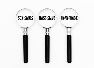 Sexismus Rassismus Homophobie im Fokus