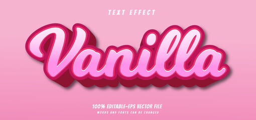 text effect editable vector file text design vector