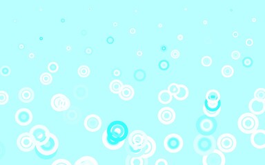 Light Blue, Green vector backdrop with dots.