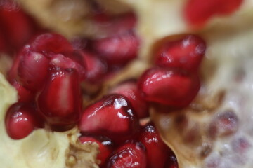 A close up of food