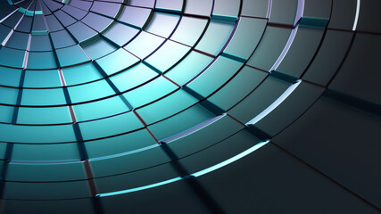 Obraz premium Abstract metallic background